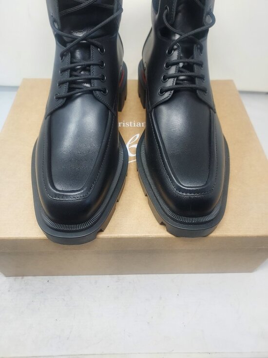 Christian Louboutin Black MENS Our Walk Flat Boot main image 6